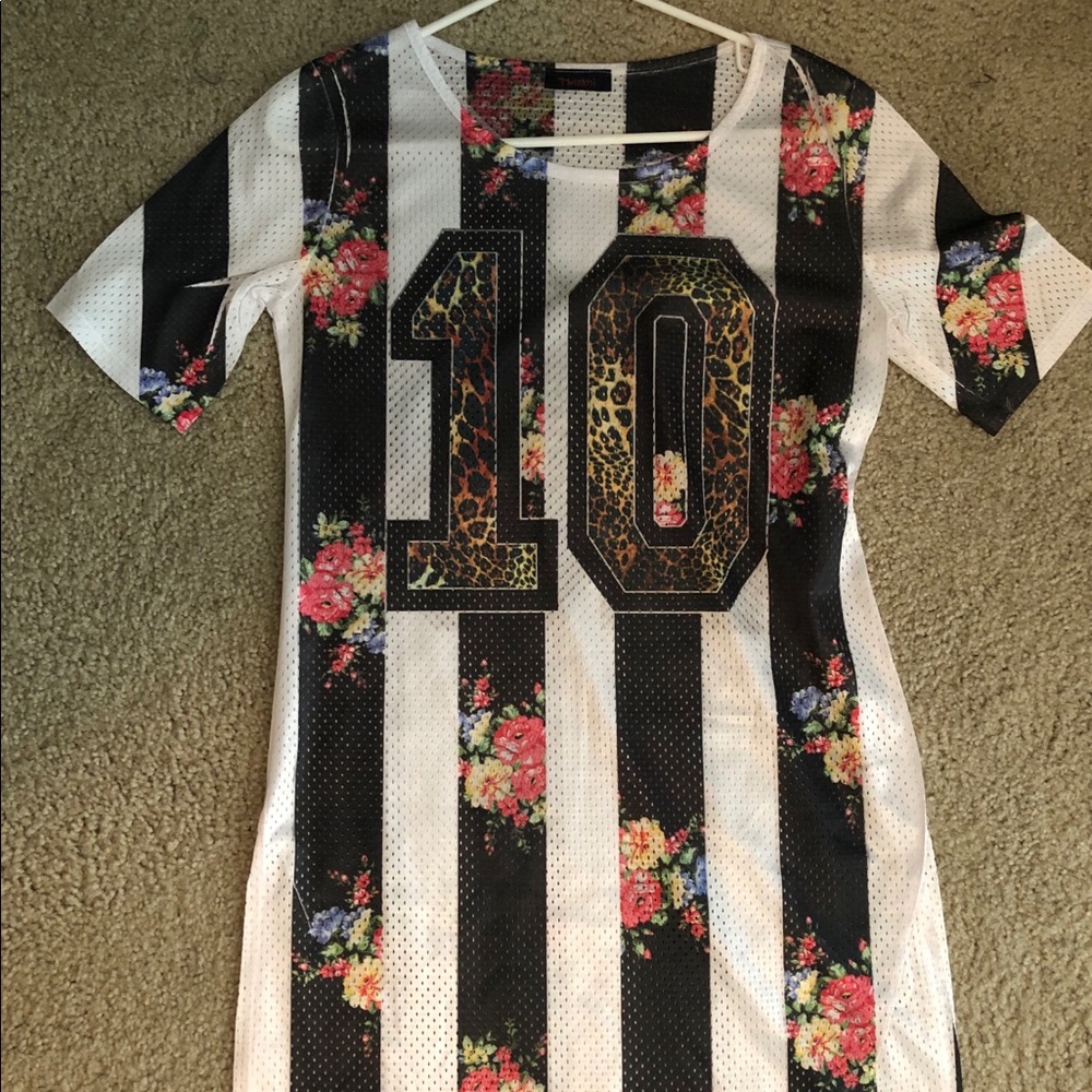 #10 Floral Jersey Shirt